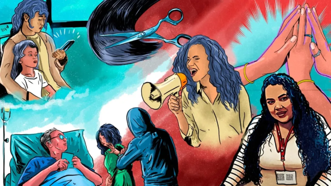 Mujeres que salvan Ilustración La Nación 2