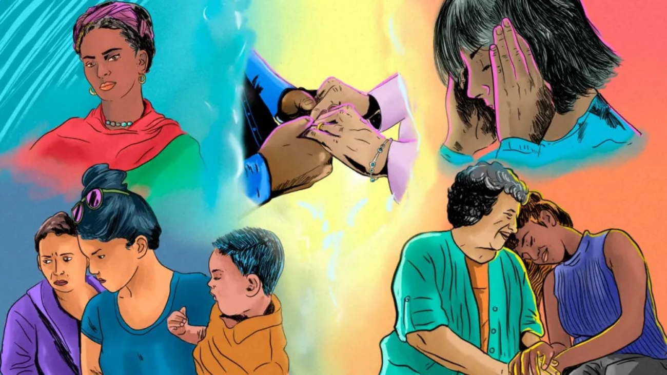 Mujeres que salvan Ilustración La Nación 5