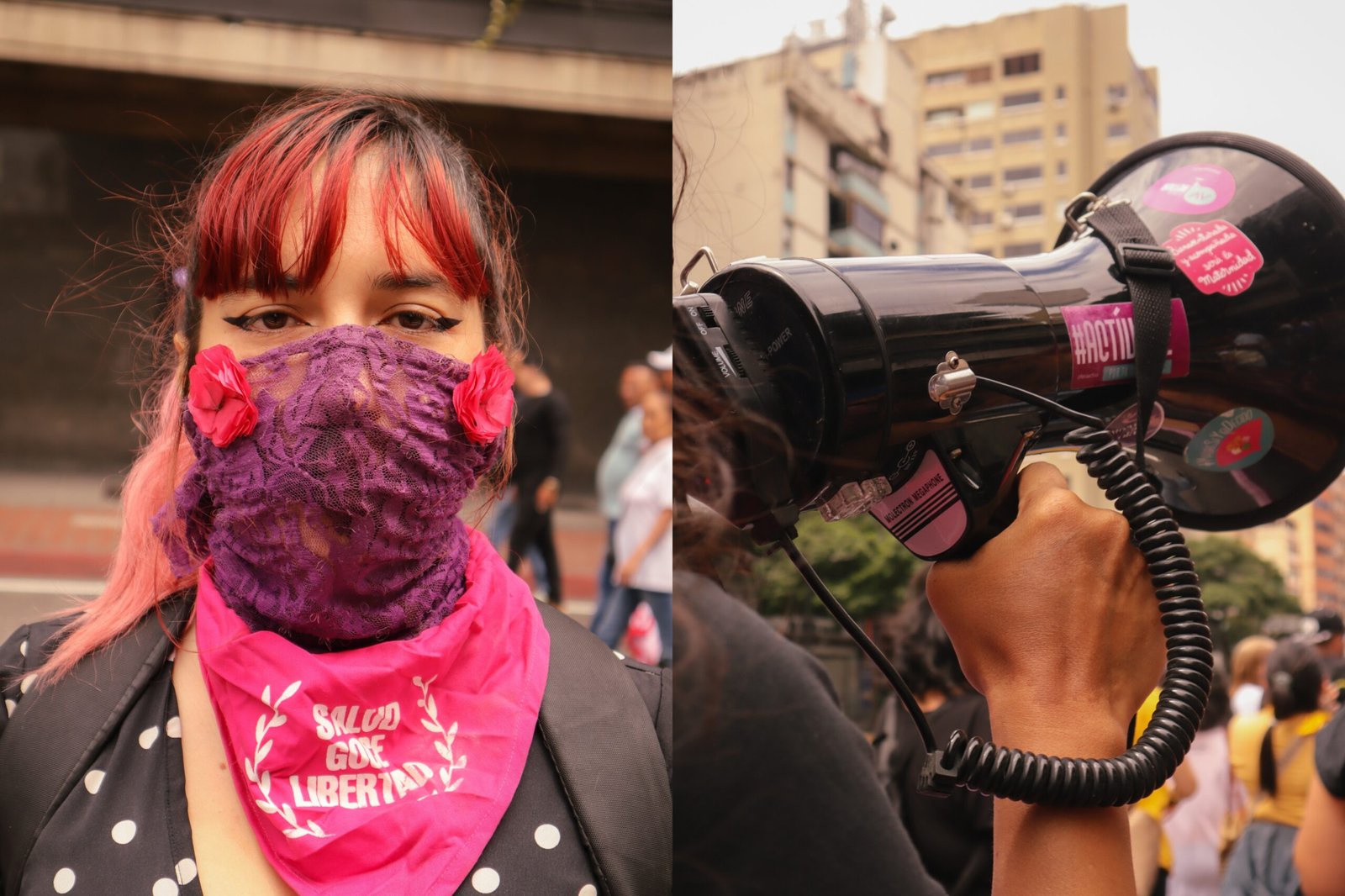 Feministas y activistas marcharon en Caracas por el 8M