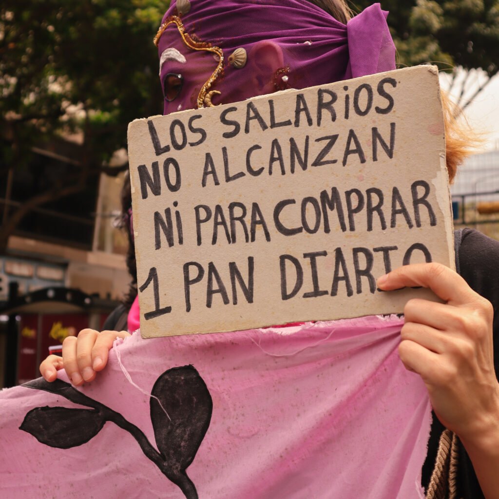 Feministas y activistas marcharon en Caracas por el 8M