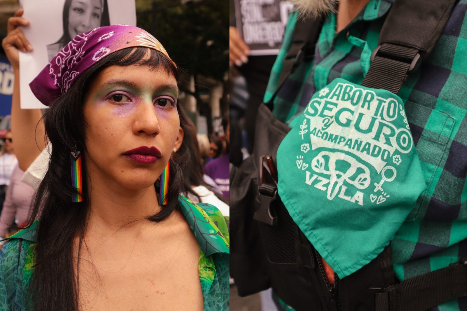 Feministas y activistas marcharon en Caracas por el 8M
