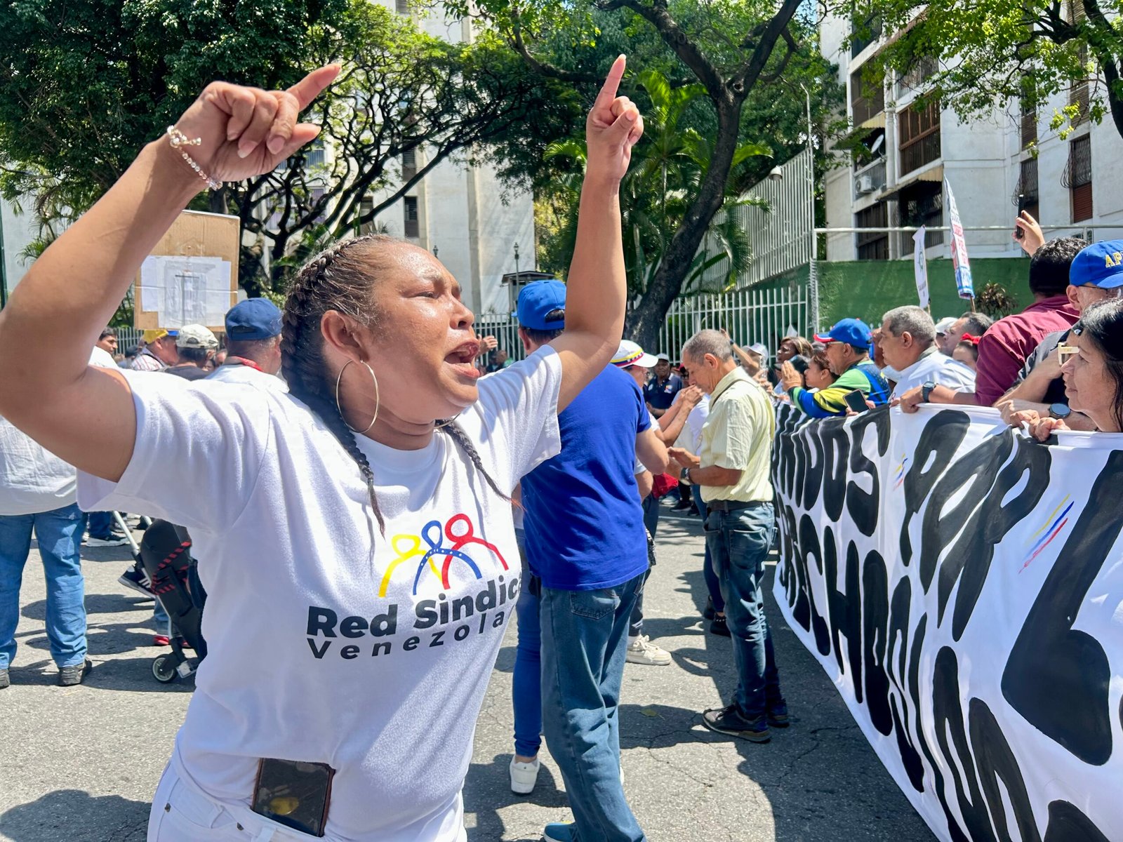Las mujeres marcaron el ritmo de la marcha del 1M en Caracas
